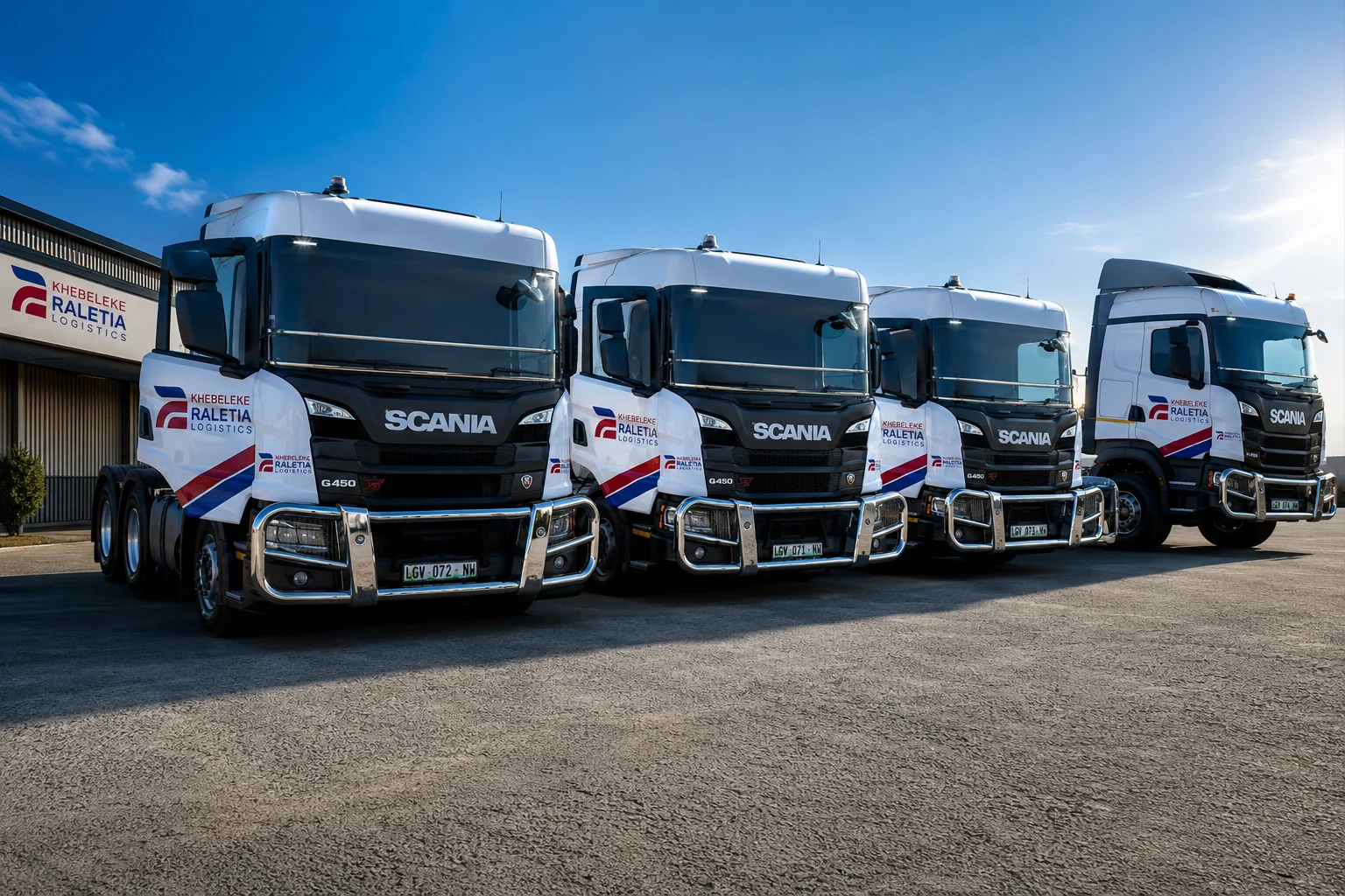 KRL logistics fleet in Rustenburg